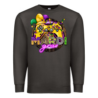 Smoke mardi gras gamer Premium Sweatshirt - CowGirlArtShop