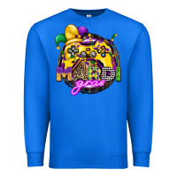 True Royal mardi gras gamer Premium Sweatshirt - CowGirlArtShop