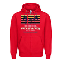 Red California Zipper Hoodie - Bettercallsaul