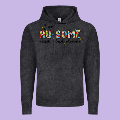 I Am Au Some Vintage Hoodie Designed By Maliassmallbusiness