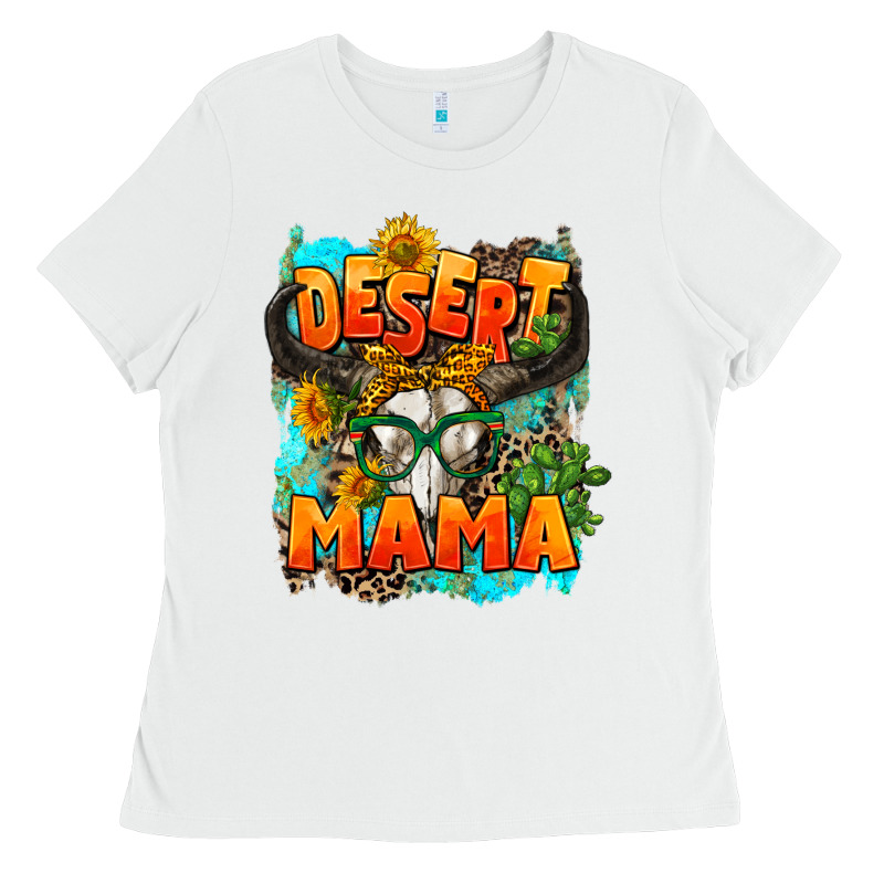 Desert Mama   Leopard Ladies Tee by AdoDesignShop | Teevron
