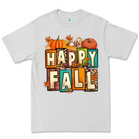 Dove Grey happy fall Premium Tee - Artiststas