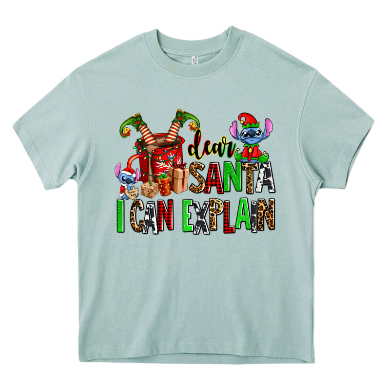 Cup Of Chocolate And  With Christmas Stitch Elf Heavy Core Tee by AdoDesignShop | Teevron