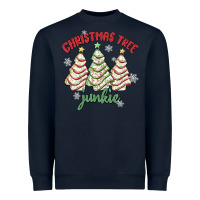Christmas Tree Junkie Heavyweight Sweatshirt | Teevron