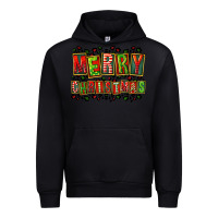 Black merry christmas Urban Hoodie - FaDigitalArtStudio
