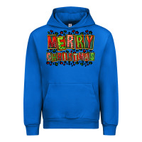 Cobalt merry christmas Urban Hoodie - FaDigitalArtStudio