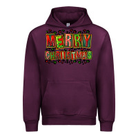 Mauve Wine merry christmas Urban Hoodie - FaDigitalArtStudio