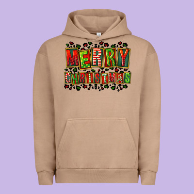 Merry Christmas Urban Hoodie Designed By Fadigitalartstudio
