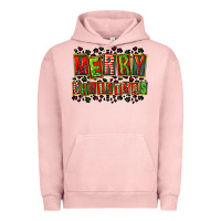 Pigment Salmon merry christmas Urban Hoodie - FaDigitalArtStudio