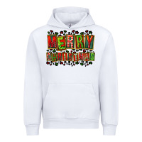 White merry christmas Urban Hoodie - FaDigitalArtStudio
