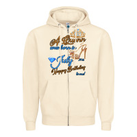 Sandshell A Queen Was Born In July 24th Happy Birthday Zipper Hoodie - Bettercallsaul