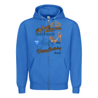 True Royal A Queen Was Born In July 24th Happy Birthday Zipper Hoodie - Bettercallsaul