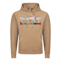 Vintage Coffee it's okay to be different Vintage Hoodie - MaliasSmallBusiness