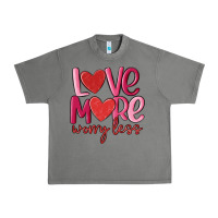 Tornado love more worry less Urban Heavy Tee - MaliasSmallBusiness