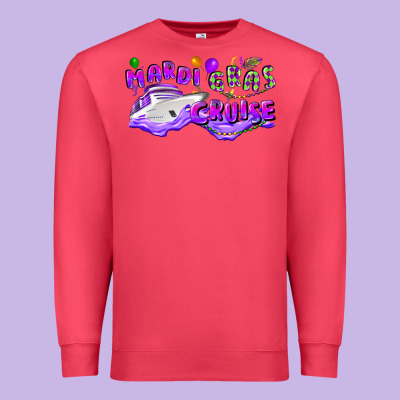 Mardi Gras Cruise Premium Sweatshirt Designed By Cowgirlartshop
