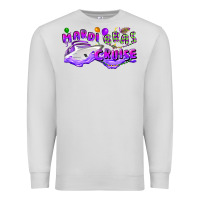 Dove Grey mardi gras cruise Premium Sweatshirt - CowGirlArtShop