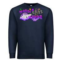 Navy mardi gras cruise Premium Sweatshirt - CowGirlArtShop