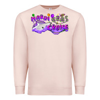 Pale Pink mardi gras cruise Premium Sweatshirt - CowGirlArtShop
