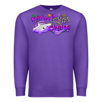 Purple mardi gras cruise Premium Sweatshirt - CowGirlArtShop