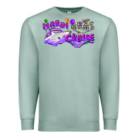 Seafoam mardi gras cruise Premium Sweatshirt - CowGirlArtShop