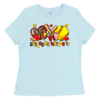 Baby Blue rub some dirt on it Ladies Tee - AdoDesignShop