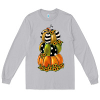 Moon Dust pumpkin polka dot, sunflower Long Sleeve Tee - JahusDesignShop