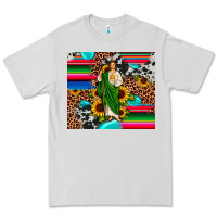 Dove Grey san judas leopard cowhide gemstone Premium Tee - JahusDesignShop