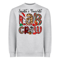 Heather Grey santa s favorite lab crew Heavyweight Sweatshirt - MaliasSmallBusiness