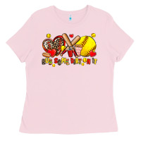 Bubblegum Pink rub some dirt on it Ladies Tee - AdoDesignShop