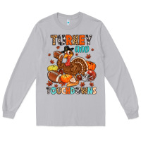 Moon Dust turkey and touchdowns Long Sleeve Tee - MaliasSmallBusiness