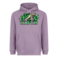 Lavender Game day soccer Heavyweight Hoodie - HowdyJamesFarm