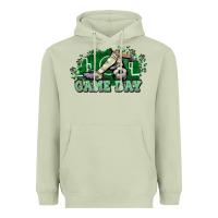 Matcha Game day soccer Heavyweight Hoodie - HowdyJamesFarm