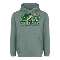 Sage Game day soccer Heavyweight Hoodie - HowdyJamesFarm