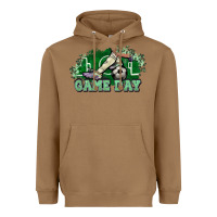 Toasted Coconut Game day soccer Heavyweight Hoodie - HowdyJamesFarm