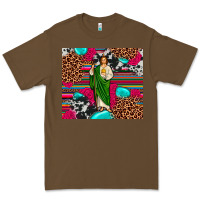 Cacao san judas leopard cowhide tumbler Premium Tee - JahusDesignShop