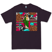 Plum san judas leopard cowhide tumbler Premium Tee - JahusDesignShop