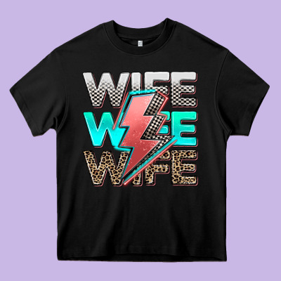 Racing Wife Wife Wife Heavy Core Tee Designed By Adodesignshop