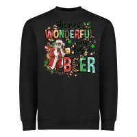 Black the most wonderful time for a beer Heavyweight Sweatshirt - MaliasSmallBusiness
