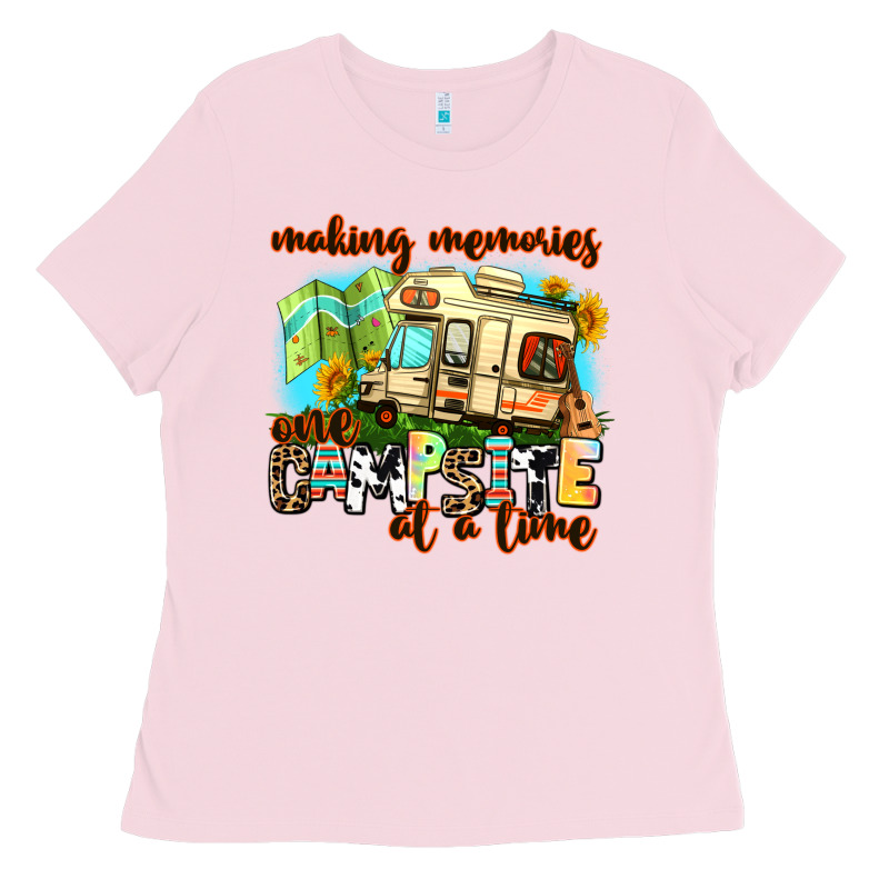 Making Memories One Campsite At A Time Ladies Tee by AdoDesignShop | Teevron