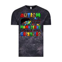 Cloud Black autism the journey that turns mama bears Vintage Tee - JahusDesignShop