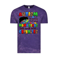 Cloud Purple autism the journey that turns mama bears Vintage Tee - JahusDesignShop