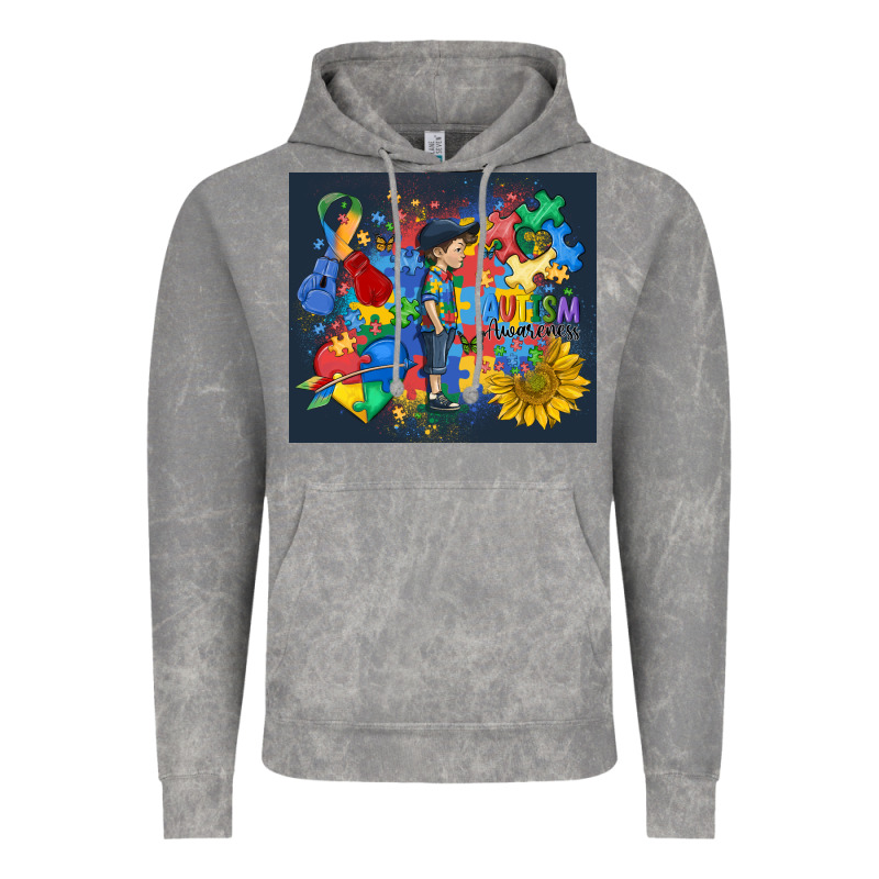 Autism Awareness Vintage Hoodie by MaliasSmallBusiness | Teevron