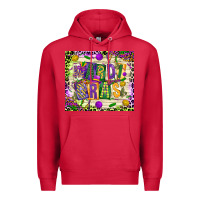 Cardinal mardi gras Premium Hoodie - CowGirlArtShop