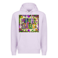 Lilac mardi gras Premium Hoodie - CowGirlArtShop