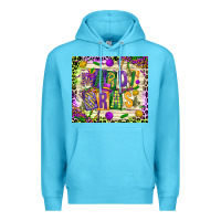 Ocean Blue mardi gras Premium Hoodie - CowGirlArtShop