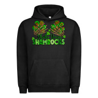 Pigment Black Shake Your Shamrocks Urban Hoodie - FaDigitalArtStudio