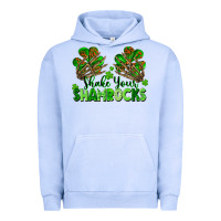 Pigment Grape Ice Shake Your Shamrocks Urban Hoodie - FaDigitalArtStudio