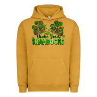 Pigment Peanut Butter Shake Your Shamrocks Urban Hoodie - FaDigitalArtStudio