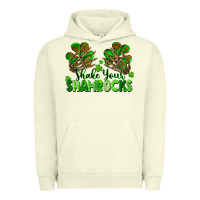 Pigment Pistachio Shake Your Shamrocks Urban Hoodie - FaDigitalArtStudio