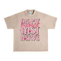 French Oak on my husband last nerve Urban Heavy Tee - MaliasSmallBusiness
